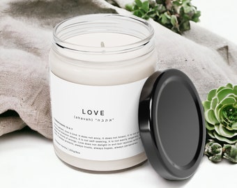 Fruit of the Spirit Soy Candle: Christian Gift, Bible Verse, 5 Scents