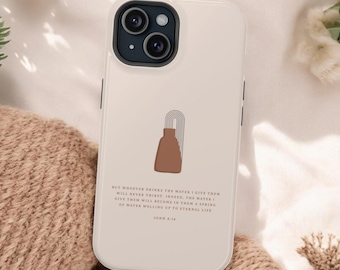 Spring of Water John 4:14 Christian Magnetic Phone Case | iPhone MagSafe® Compatible