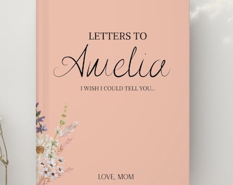 Custom Grief Journal, Personalized Memory Book, Bereavement Gift, Loss of Loved One, sympathy gift for mom, Loss of mom grief journal