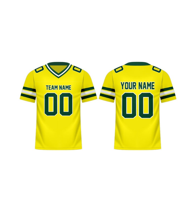 Custom Football Jersey Personalized Stitched/Printed Name Team