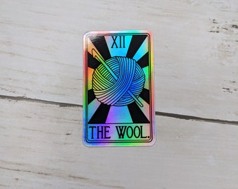 The Wool Holographic Sticker