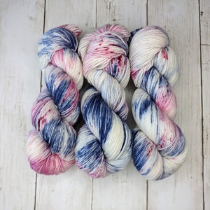 Modern Love | READY TO SHIP | Hand Dyed Yarn, Indie Dyed Yarn, Sock Yarn, Worsted Yarn, Superwash Merino