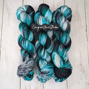 Washington | MADE TO ORDER | Hand Dyed Yarn, Indie Dyed Yarn, Sock Yarn, Worsted Yarn, Superwash Merino