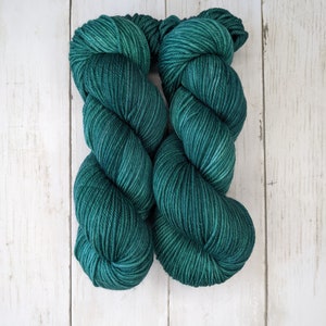 Pine Tree | MADE TO ORDER | Hand Dyed Yarn, Indie Dyed Yarn, Sock Yarn, Worsted Yarn, Superwash Merino