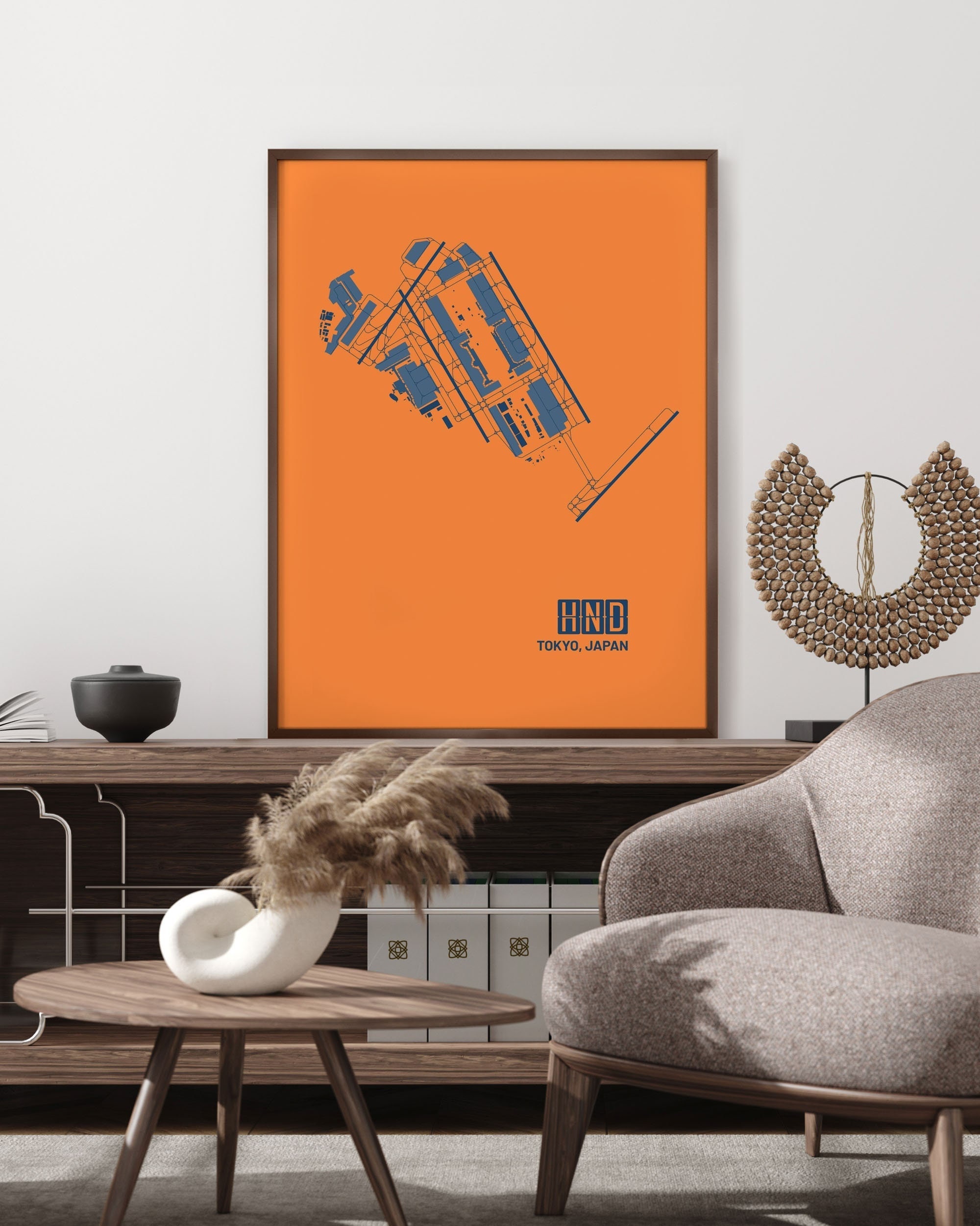 Tokyo Airport Poster - Etsy