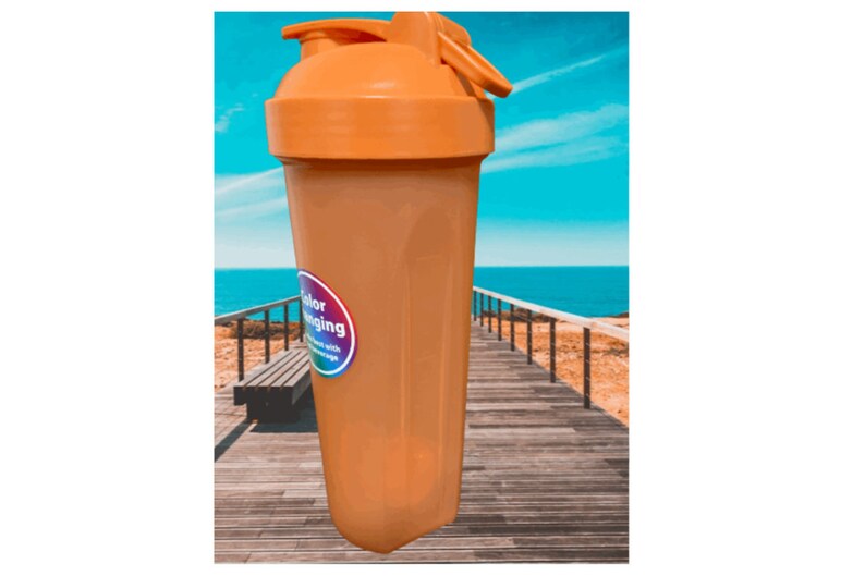 Agitator Shaker Bottle Workout Bottle 34 Ounce Exercise Drink Etsy