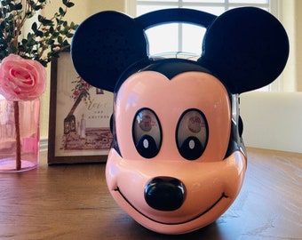 VINTAGE RARE Disney Mickey Mouse Am Fm Radio/ Dapy D021/ Singing Machine France/ Disney Collectibles/ Mickey Collection