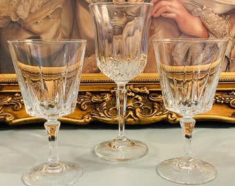 ヴィンテージ クリスタル JG デュラン チューリップ ワイングラス