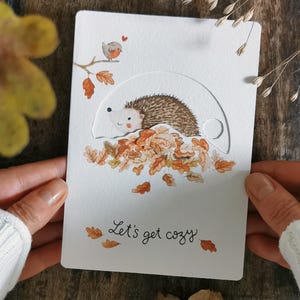 印刷用クラフトテンプレート「Cozy」、ビデオ説明付き