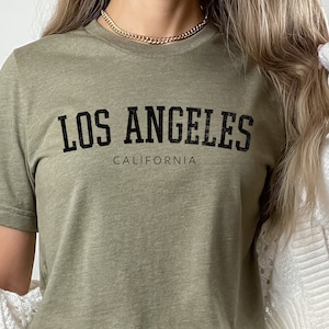 Los Angeles Shirt, California Shirt, California T shirt, Road Trip Shirt, State Shirt, Vacation Shirt, Travel Shirt, American Shirt, Trip Te