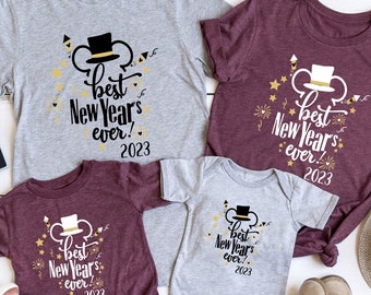 Happy New Year shirts 2023, Mouse New Year shirts, Mouse Fireworks shirt, Family New Year vacation shirts, New Year Family trip tee