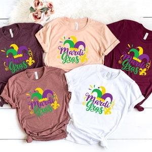 Mardi Gras Shirt, Saints Shirt, Fat Tuesday Shirt, Flower de luce Shirt, Louisiana Shirt, Saints New Orleans Shirt, Mardi Gras Day Shirt