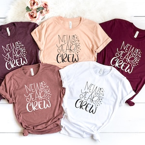 New Year Crew Shirt, New Year Shirt, Christmas Shirts, Christmas Gift, Happy New Year Shirt, New Year Shirts, New Year Gift