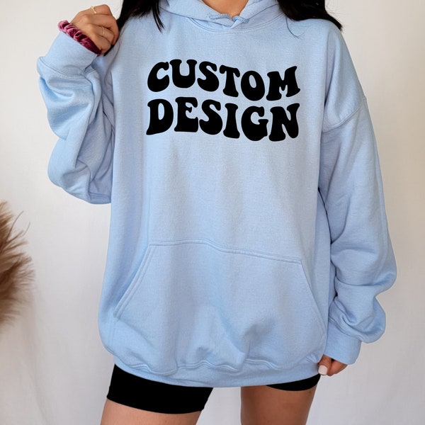 Custom Hoodie, Personalized Hoodie, Custom Text Hoodie, Aesthetic Hoodie, Gifts For Her, Custom Hoodies, Custom Logo, Cute Hoodie