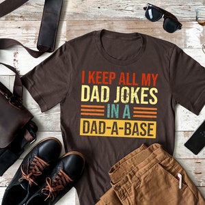 Je garde toutes les blagues de mon père dans une chemise pour papa, chemise blague papa, chemise papa, chemise fête des pères, chemise meilleur papa, cadeau pour papa, cadeau pour lui