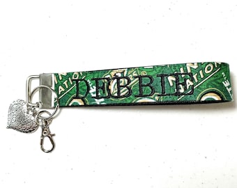 University of North Carolina, Charlotte, UNCC Key Chain. Personalized with Any Name! Free Shipping.