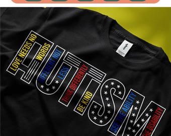 Conciencia del autismo SVG, Conciencia del autismo PNG, Piezas de rompecabezas del autismo SVG, Mamá autista SVG, Cita del autismo SVG, Sublimación, Corte Cricut del autismo.