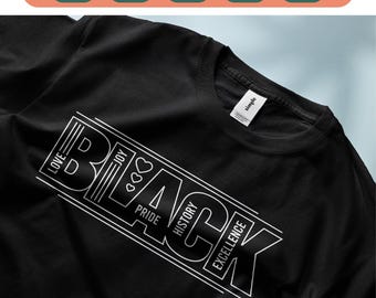 black excellence svg, black history svg, black history png, black history, black history shirt, i am black history, sublimation cut cricut.