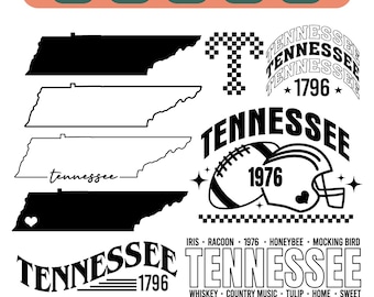 Tennessee Svg bundle, Tennessee png, State svg, Tennessee Outline, Tennessee State Svg, Tennessee Shirt, State Outline Svg, Tennessee Gifts.