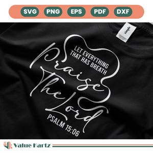 Lof de Heer SVG - png-ontwerp, paaschristelijke png, christelijke SVG, trendy shirtontwerp, bijbelverzen png, Jezus-sublimatieontwerp.