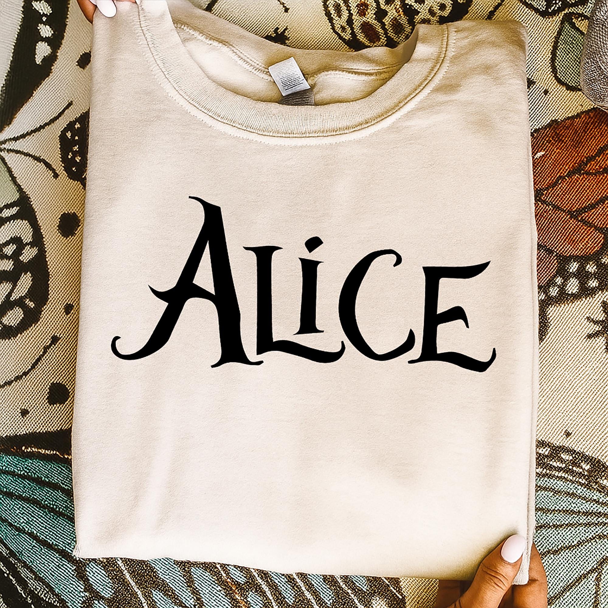Alice in Wonderland Font Bundle Svg Png Dxf Cricut, Silhouette, Digital ...