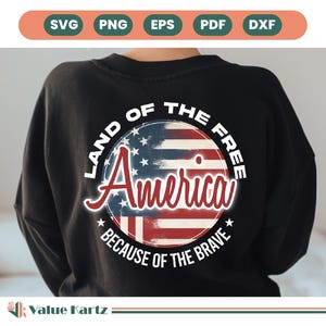 Amerika Land der Freien wegen der mutigen SVG, 4. Juli SVG, 4
