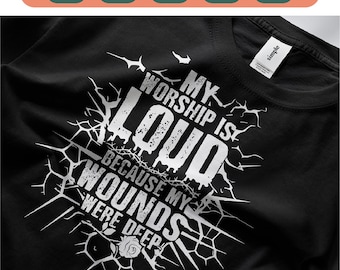 Jesus svg Png File My Worship Is Loud svg, Preppy Christian Women Design, Bible Verse Sublimation, Jesus Quote PNG Faith-Based Christian PNG