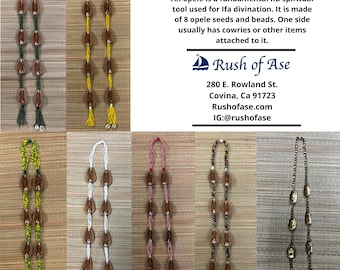 Opele Ifa | Beaded Opele | Brass Opele [FREE SHIPPING USA]