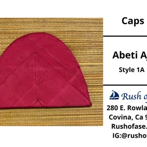 Caps | Abeti Aja | Yoruba Cap Style A