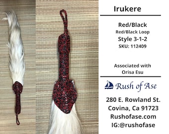 Irukere Big | Horsetail-fly-whisk | cow tail -fly-whisk | Sheep Wool fly-whisk [FREE SHIPPING USA]