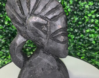 Orisa Statues | Esu Wooden Head