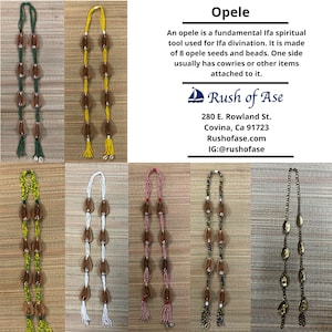 Opele Ifa | Beaded Opele | Brass Opele