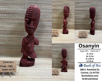 Statues | Orisa Statues | Osanyin Wood Statue - Style 3R1