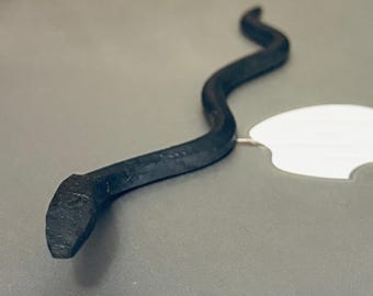Hand Forged Desk SNAKE - Blacksmith Design