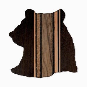Buzz Bear Head Cheese Board | As-is or custom order wooden tray for serving charcuterie meat, cheese, or food.