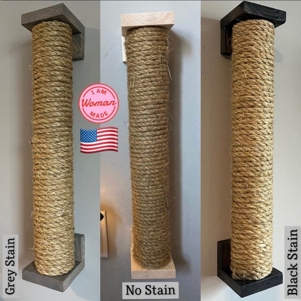 On Wall No Mess Cat Scratcher- Open Back - multiple colors, cat wall furniture, cat tree