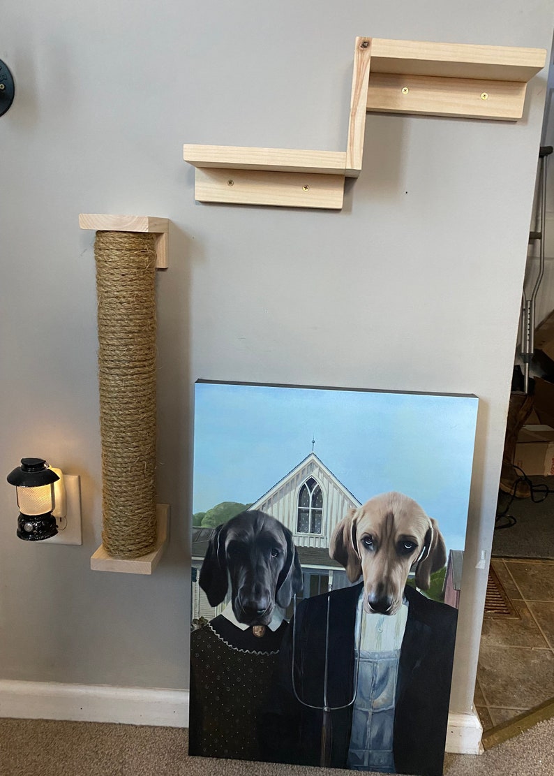 On Wall Cat Stairs/steps Multiple Colors Available Etsy