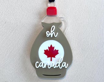 Canadian Maple Syrup Christmas Tree Ornament
