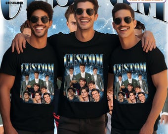 Custom Groom Face Bachelorette Shirt: Retro Bride Club Gift