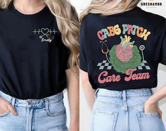 Custom Cabg Patch Care Team Cardiac Care Unit Shirt, CVICU Heart Specialist Tshirt, Surgery Staff Nurse Life Tee, Gift for Cardiology Nurs