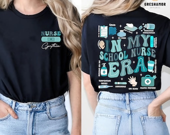 Personalized School Nurse Shirt: Custom Appreciation Gift