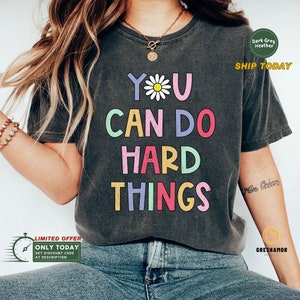We can do hard things sweatshirt sale