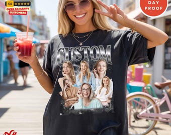 Custom Bootleg Photo T-Shirt: Personalized Graphic Tee