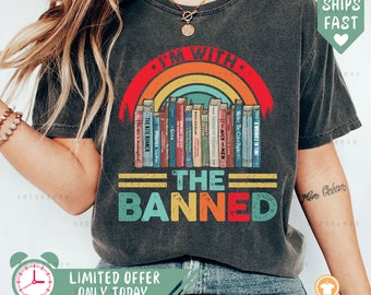 Banned Books T-shirt: Book Lover Reading Tee