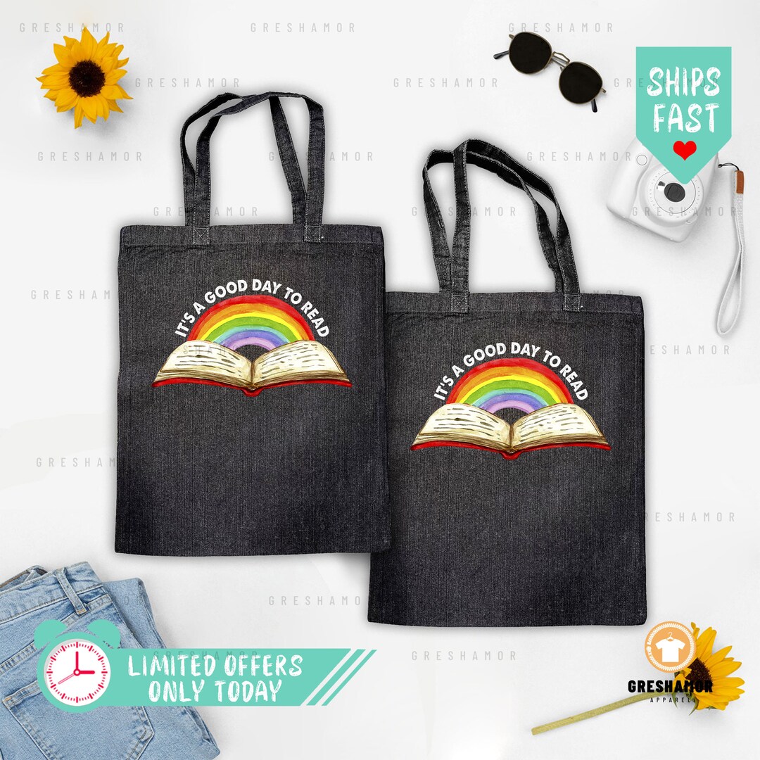 It's A Good Day to Read Tote Bag Reading Tote Bag Etsy