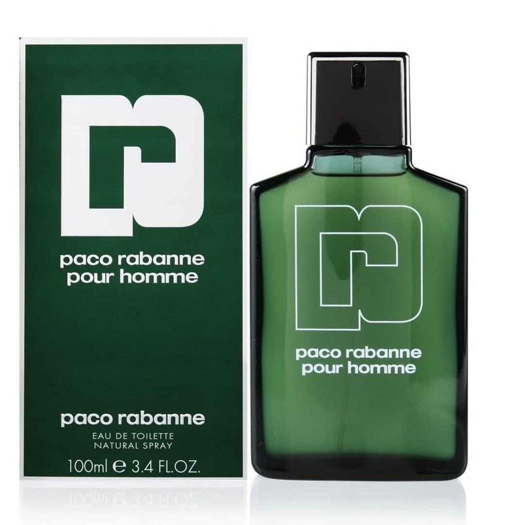 Paco Rabbane Pour Homme Eau De Toilette EDT 100 Ml Spray Men's for Him ...