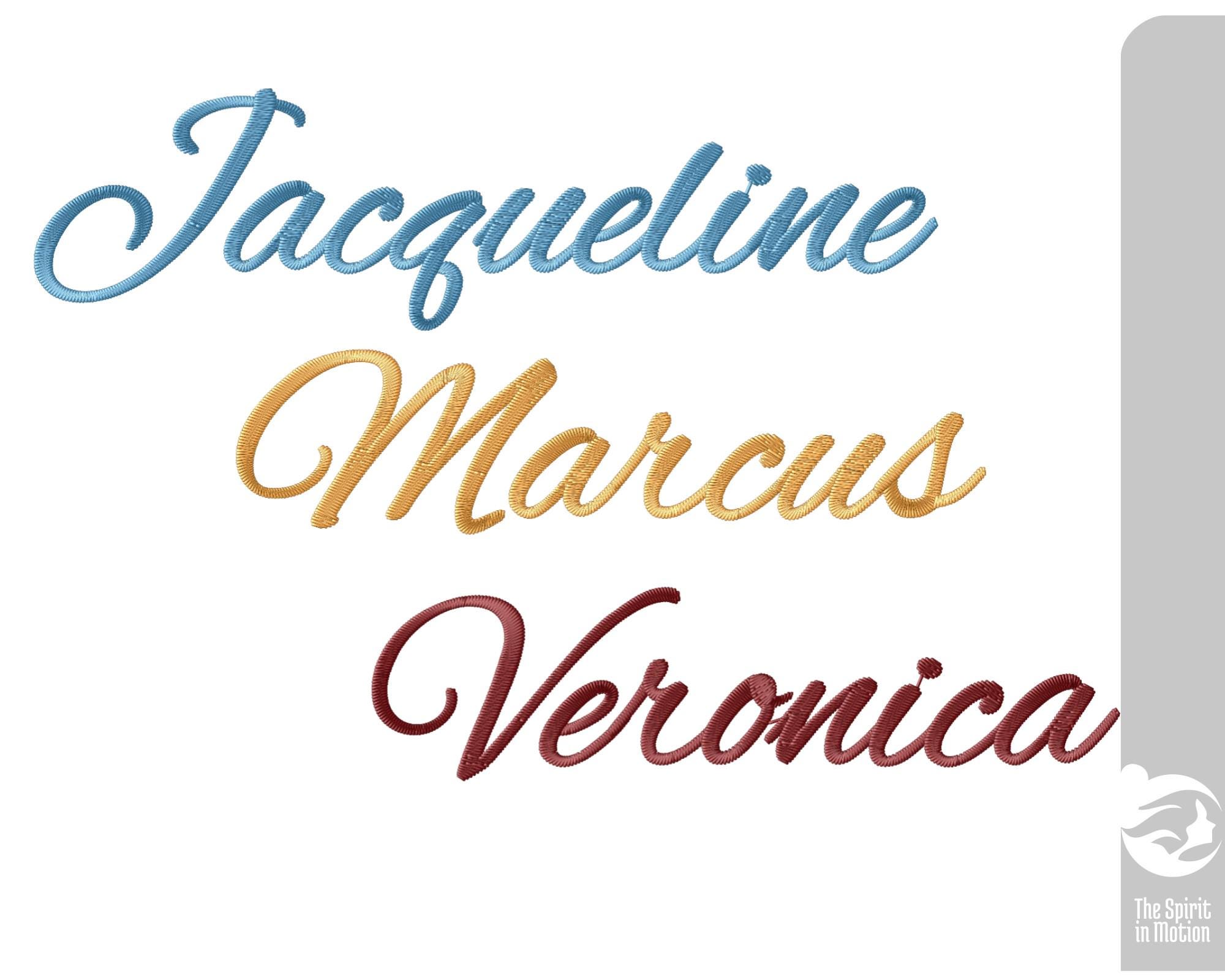 Alex Brush Script Embroidery Font | Machine Embroidery Alphabet | PES ...