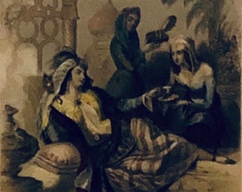 Persia, The Rose of Cashmere - engraving (J. Brown/H. Egleton)