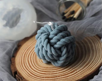 Wool Ball Silicone Mold: DIY Candle & Soap Making