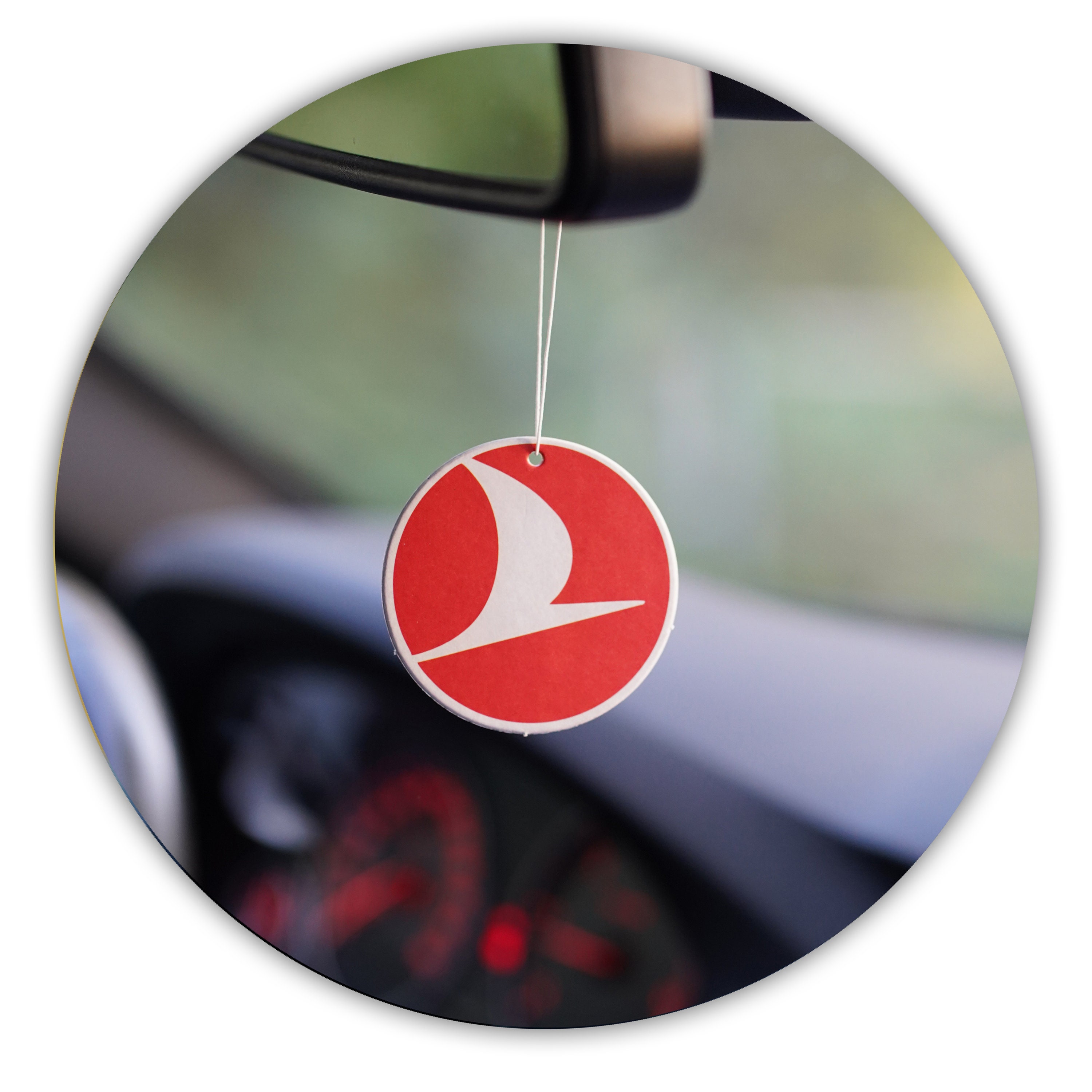 GLÜCKSBLATT Auto Lufterfrischer Air Freshener Duftbaum Flagge Türkei  Türkiye TR